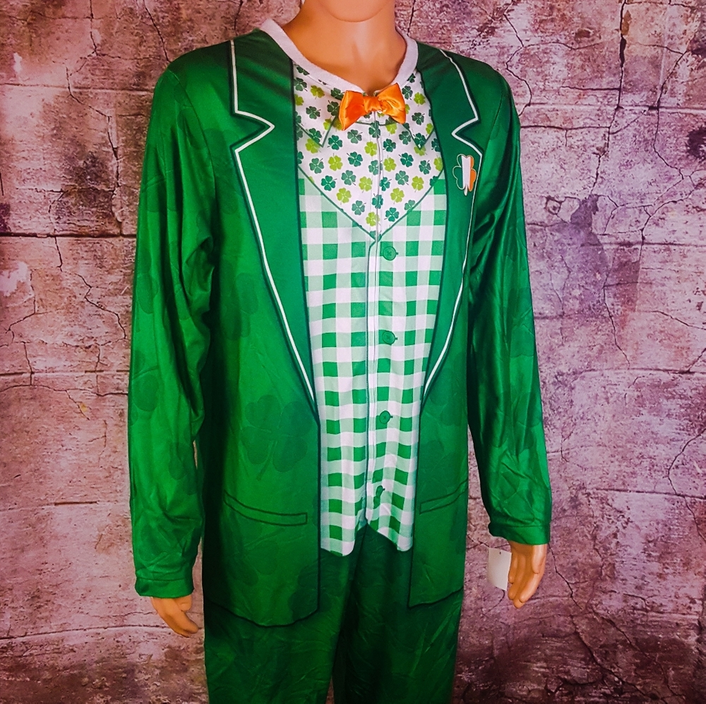 Large Leprechaun Onesie/Costume - Picture 2 of 7